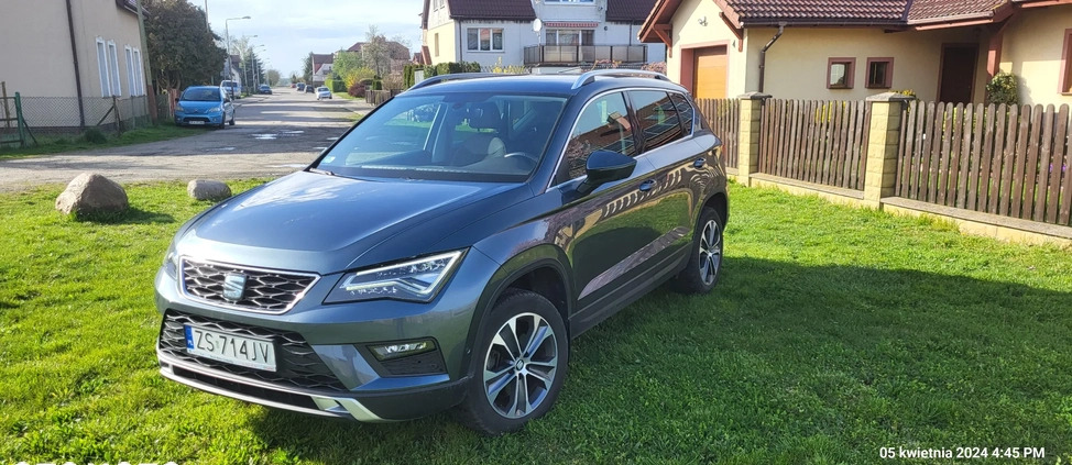 Seat Ateca cena 71000 przebieg: 110000, rok produkcji 2017 z Wolin małe 7